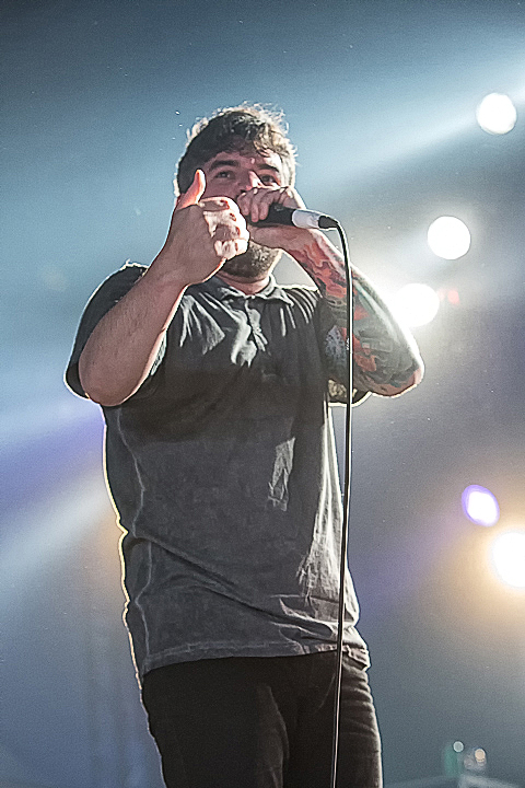 Suicide Silence @ GroezRock 2015, foto 22, foto's door Edwin Houdevelt - FrontView Magazine