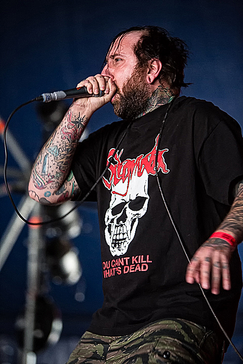The Acacia Strain @ GroezRock 2015, picture 2, photographed by Edwin Houdevelt - FrontView Magazine
