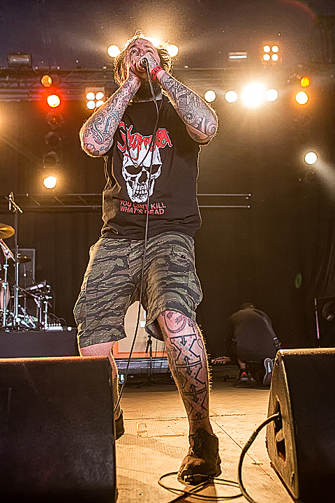 The Acacia Strain @ GroezRock 2015, picture 4, photographed by Edwin Houdevelt - FrontView Magazine