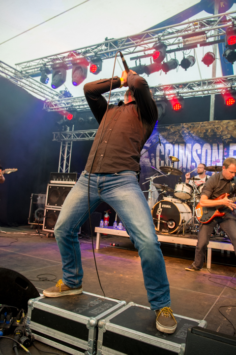 Crimson Falls @ Kastival 2015, picture 1, photographed by Erwin Evrard - FrontView Magazine