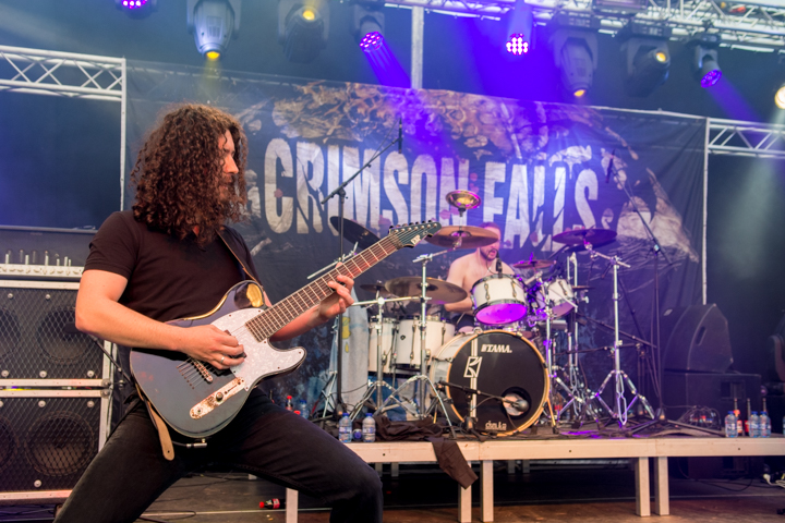 Crimson Falls @ Kastival 2015, picture 25, photographed by Erwin Evrard - FrontView Magazine