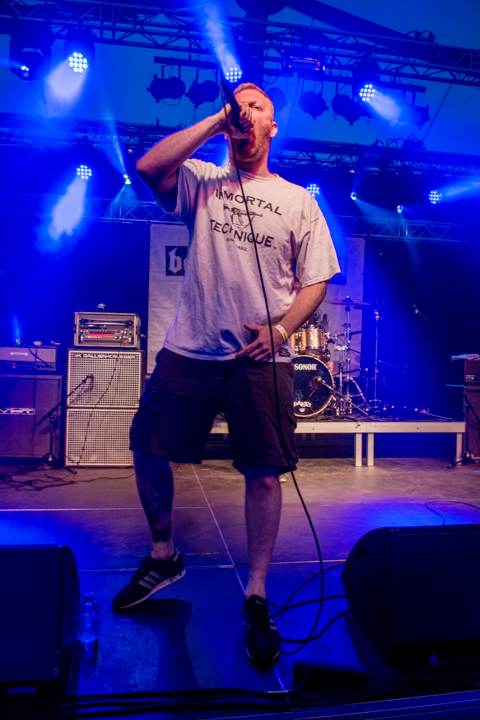 Born From Pain @ Kastival 2015, picture 1, photographed by Erwin Evrard - FrontView Magazine