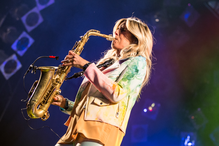 Candy Dulfer @ Ribs & Blues 2015, foto 1, foto's door Dorien Goetschalckx - FrontView Magazine