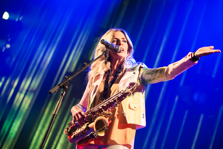 Candy Dulfer @ Ribs & Blues 2015, foto 3, foto's door Dorien Goetschalckx - FrontView Magazine