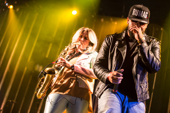 Candy Dulfer @ Ribs & Blues 2015, foto 10, foto's door Dorien Goetschalckx - FrontView Magazine
