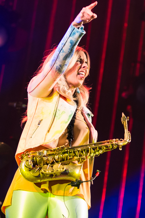 Candy Dulfer @ Ribs & Blues 2015, foto 11, foto's door Dorien Goetschalckx - FrontView Magazine