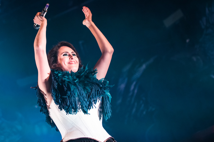 Within Temptation @ Ribs & Blues 2015, picture 1, photographed by Dorien Goetschalckx - FrontView Magazine