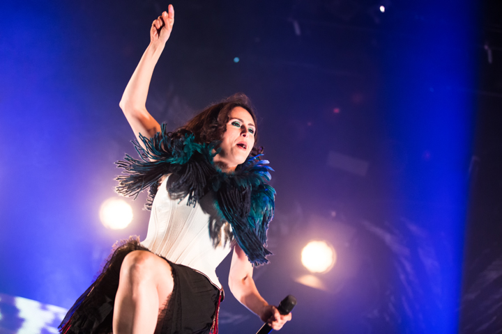 Within Temptation @ Ribs & Blues 2015, picture 8, photographed by Dorien Goetschalckx - FrontView Magazine
