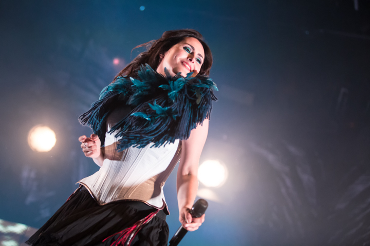 Within Temptation @ Ribs & Blues 2015, picture 10, photographed by Dorien Goetschalckx - FrontView Magazine