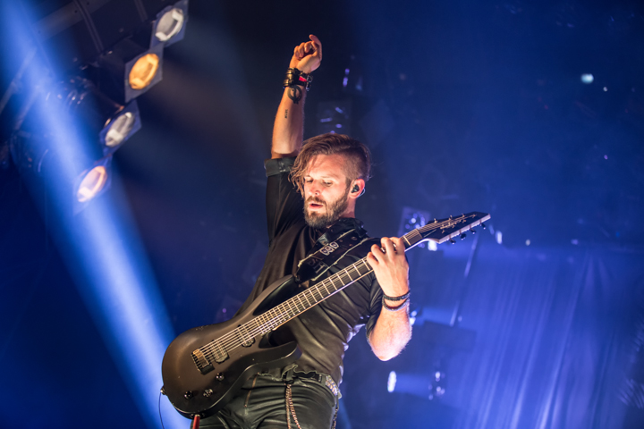 Within Temptation @ Ribs & Blues 2015, picture 32, photographed by Dorien Goetschalckx - FrontView Magazine