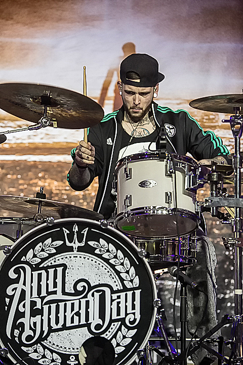 Any Given Day @ Rock Im Revier 2015, foto 9, foto's door Edwin Houdevelt - FrontView Magazine