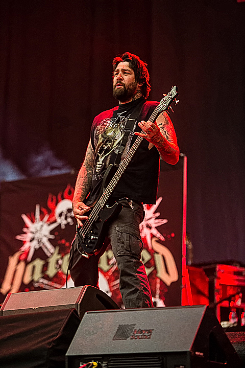 Hatebreed @ Rock Im Revier 2015, foto 12, foto's door Edwin Houdevelt - FrontView Magazine