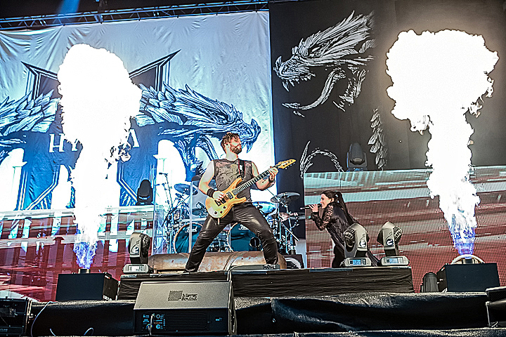Within Temptation @ Rock Im Revier 2015, picture 3, photographed by Edwin Houdevelt - FrontView Magazine