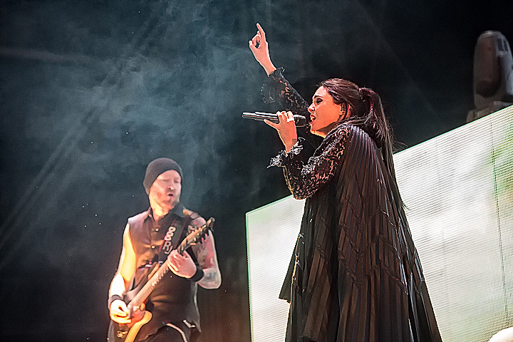 Within Temptation @ Rock Im Revier 2015, picture 22, photographed by Edwin Houdevelt - FrontView Magazine