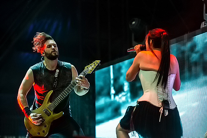 Within Temptation @ Rock Im Revier 2015, picture 28, photographed by Edwin Houdevelt - FrontView Magazine