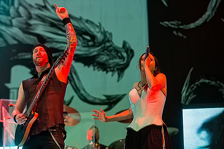Within Temptation @ Rock Im Revier 2015, picture 31, photographed by Edwin Houdevelt - FrontView Magazine