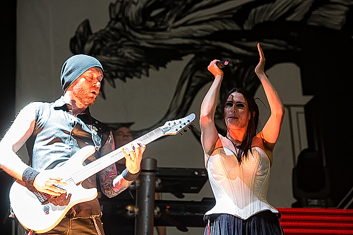 Within Temptation @ Rock Im Revier 2015, picture 41, photographed by Edwin Houdevelt - FrontView Magazine