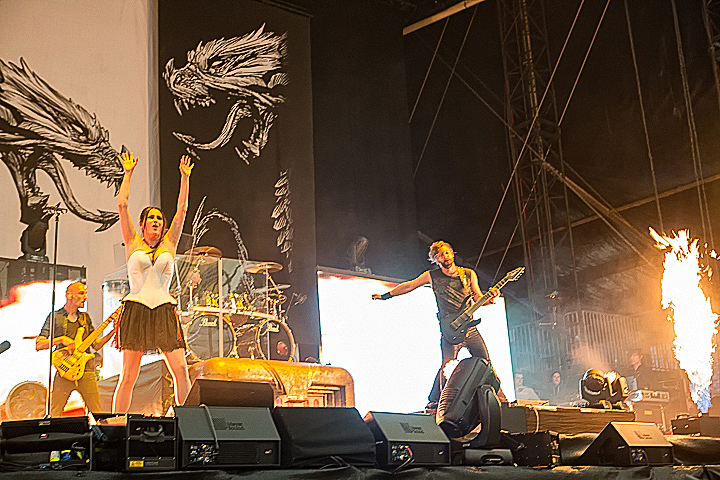 Within Temptation @ Rock Im Revier 2015, picture 48, photographed by Edwin Houdevelt - FrontView Magazine