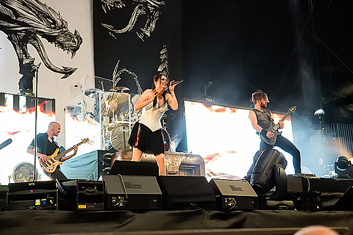 Within Temptation @ Rock Im Revier 2015, picture 49, photographed by Edwin Houdevelt - FrontView Magazine