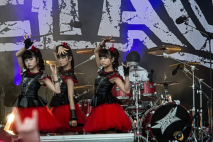 Babymetal @ Rock Im Revier 2015, picture 5, photographed by Edwin Houdevelt - FrontView Magazine