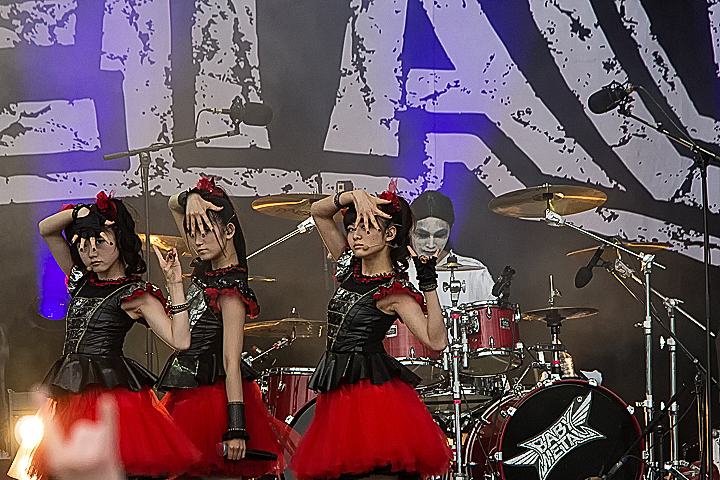 Babymetal @ Rock Im Revier 2015, picture 6, photographed by Edwin Houdevelt - FrontView Magazine