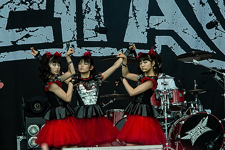 Babymetal @ Rock Im Revier 2015, picture 8, photographed by Edwin Houdevelt - FrontView Magazine