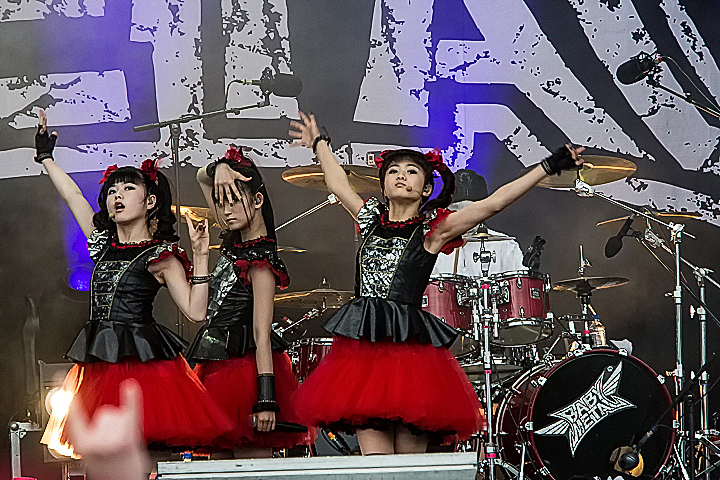 Babymetal @ Rock Im Revier 2015, picture 9, photographed by Edwin Houdevelt - FrontView Magazine
