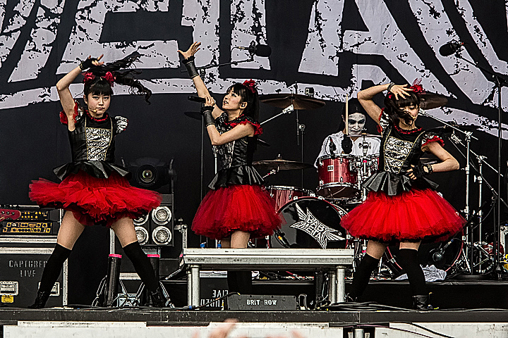 Babymetal @ Rock Im Revier 2015, picture 15, photographed by Edwin Houdevelt - FrontView Magazine