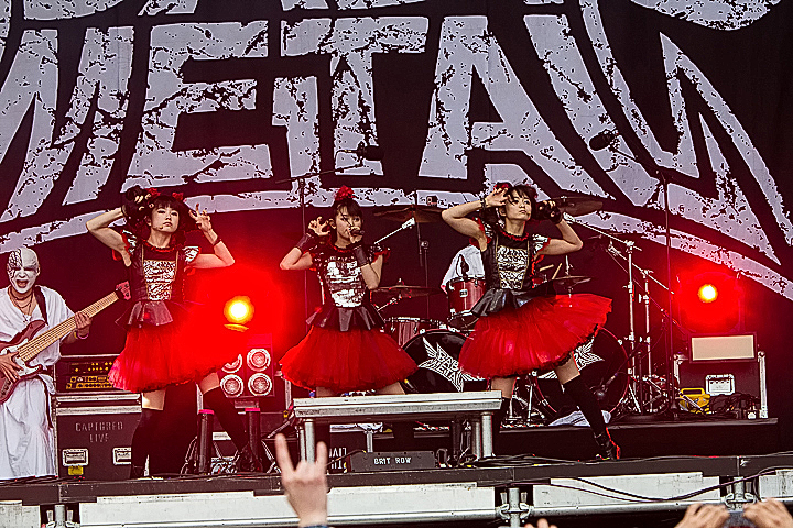 Babymetal @ Rock Im Revier 2015, picture 16, photographed by Edwin Houdevelt - FrontView Magazine