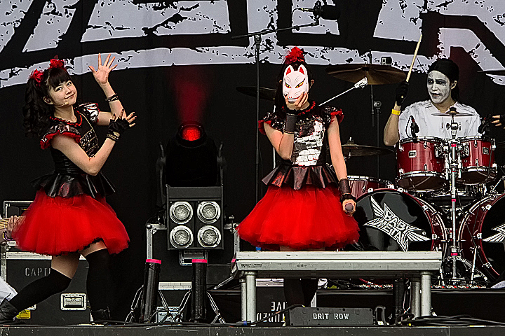Babymetal @ Rock Im Revier 2015, picture 20, photographed by Edwin Houdevelt - FrontView Magazine