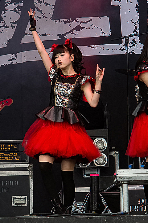 Babymetal @ Rock Im Revier 2015, picture 21, photographed by Edwin Houdevelt - FrontView Magazine
