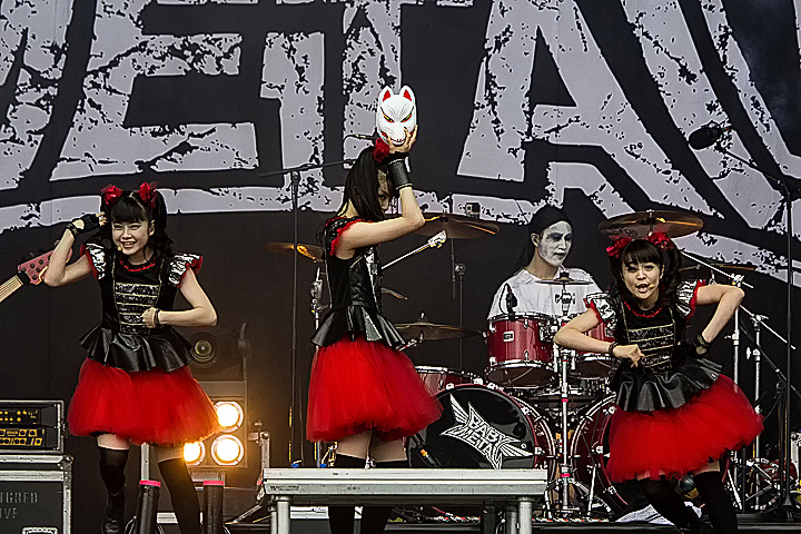 Babymetal @ Rock Im Revier 2015, picture 22, photographed by Edwin Houdevelt - FrontView Magazine