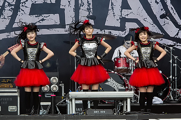 Babymetal @ Rock Im Revier 2015, picture 23, photographed by Edwin Houdevelt - FrontView Magazine