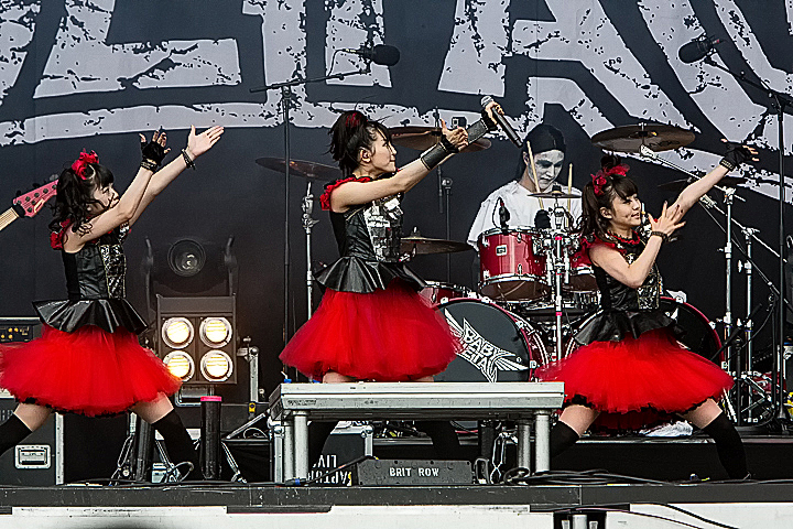 Babymetal @ Rock Im Revier 2015, picture 31, photographed by Edwin Houdevelt - FrontView Magazine