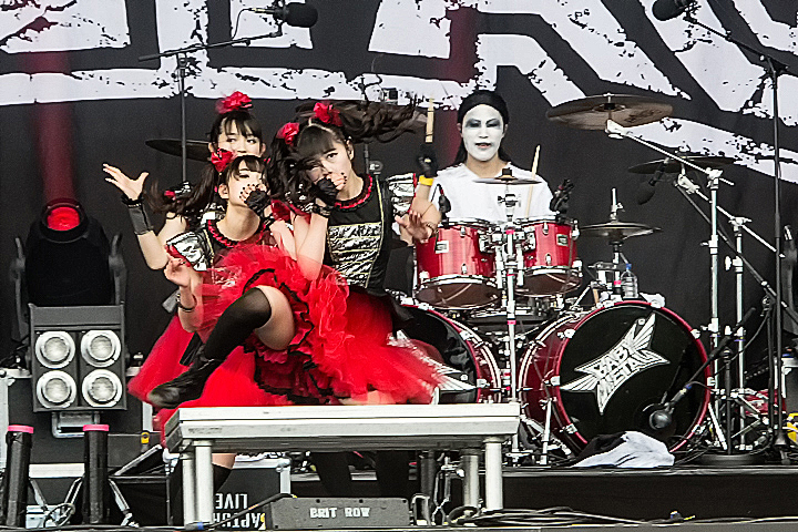 Babymetal @ Rock Im Revier 2015, picture 40, photographed by Edwin Houdevelt - FrontView Magazine