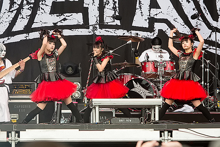 Babymetal @ Rock Im Revier 2015, picture 41, photographed by Edwin Houdevelt - FrontView Magazine