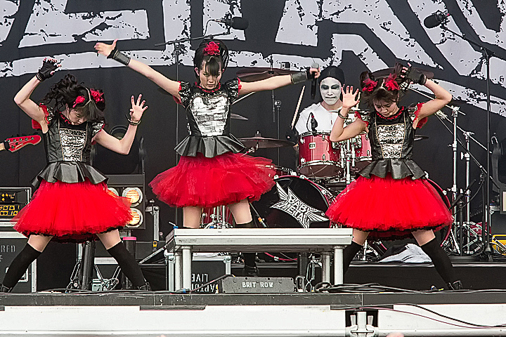 Babymetal @ Rock Im Revier 2015, picture 60, photographed by Edwin Houdevelt - FrontView Magazine