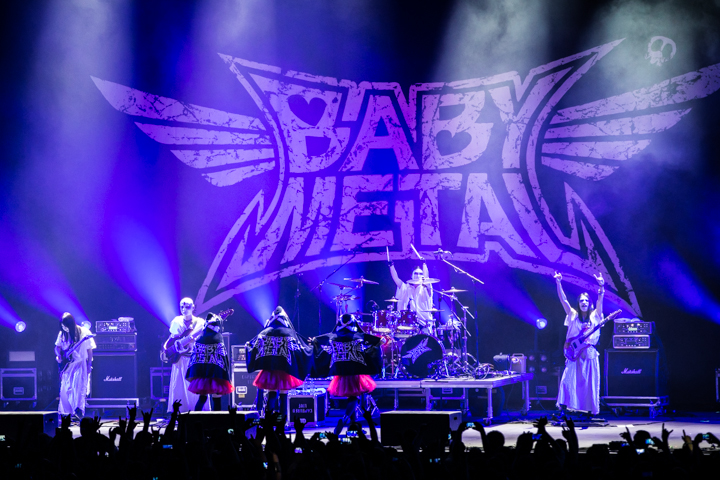 Babymetal @ Rockavaria, foto 1, foto's door Dorien Goetschalckx - FrontView Magazine