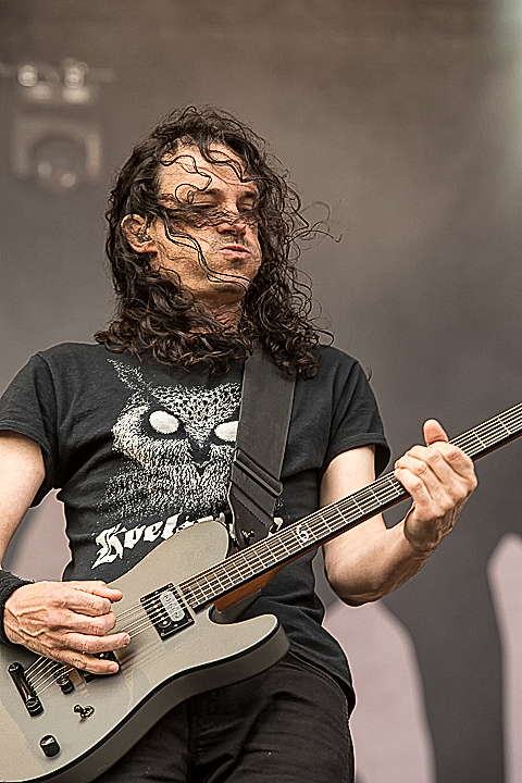 Gojira @ Rock Im Revier 2015, foto 1, foto's door Edwin Houdevelt - FrontView Magazine