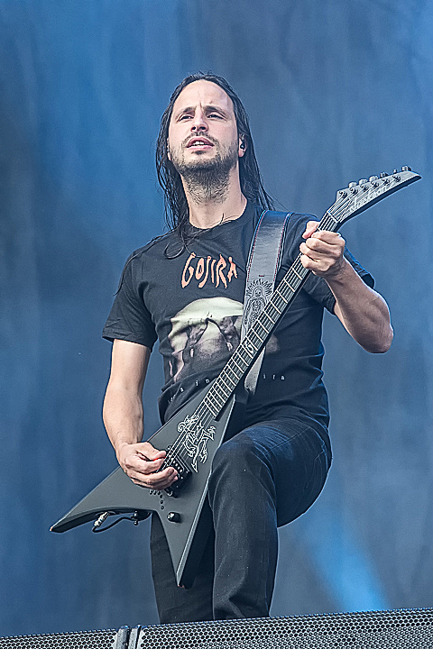 Gojira @ Rock Im Revier 2015, foto 6, foto's door Edwin Houdevelt - FrontView Magazine