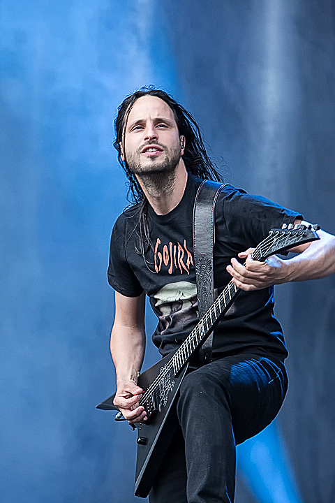 Gojira @ Rock Im Revier 2015, foto 9, foto's door Edwin Houdevelt - FrontView Magazine