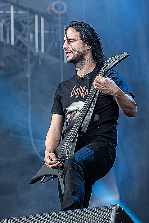 Gojira @ Rock Im Revier 2015, foto 11, foto's door Edwin Houdevelt - FrontView Magazine
