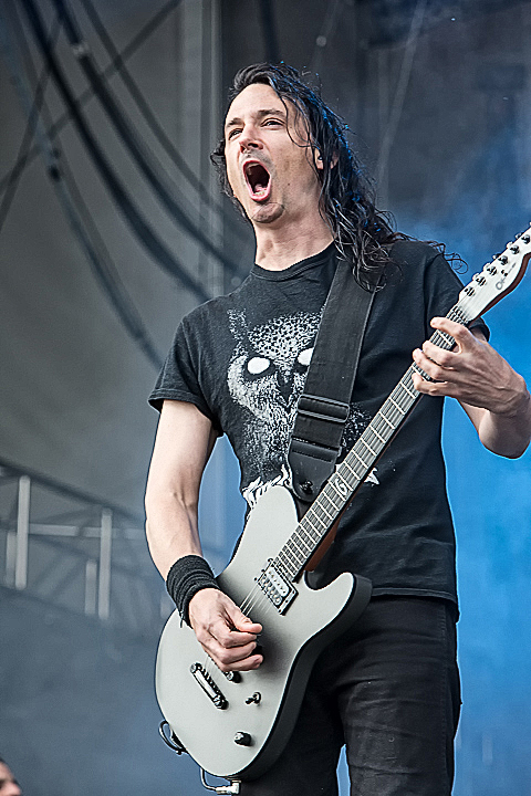 Gojira @ Rock Im Revier 2015, foto 14, foto's door Edwin Houdevelt - FrontView Magazine