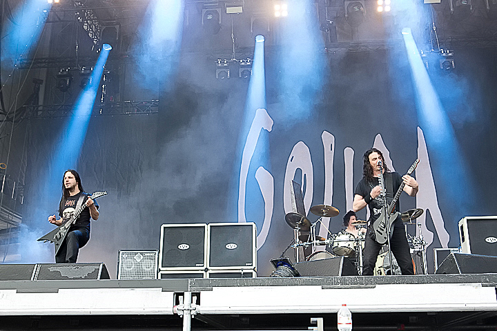 Gojira @ Rock Im Revier 2015, foto 15, foto's door Edwin Houdevelt - FrontView Magazine