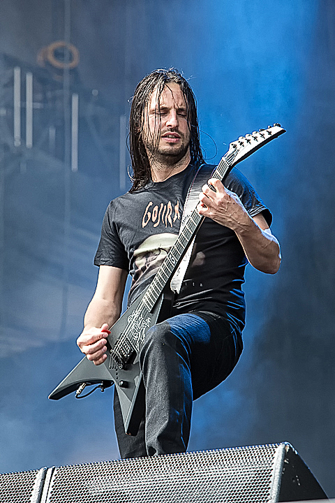 Gojira @ Rock Im Revier 2015, foto 19, foto's door Edwin Houdevelt - FrontView Magazine