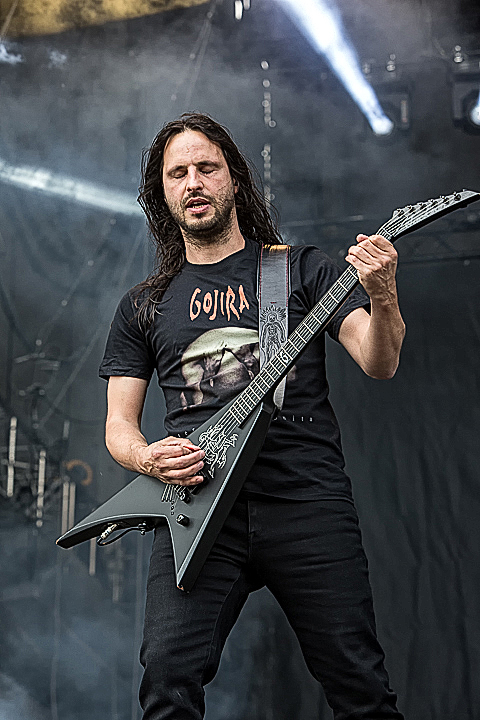 Gojira @ Rock Im Revier 2015, foto 23, foto's door Edwin Houdevelt - FrontView Magazine