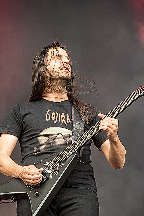 Gojira @ Rock Im Revier 2015, foto 26, foto's door Edwin Houdevelt - FrontView Magazine