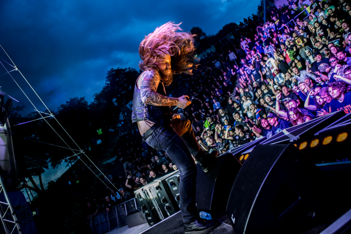 Kvelertak @ Rockavaria, picture 5, photographed by Dorien Goetschalckx - FrontView Magazine