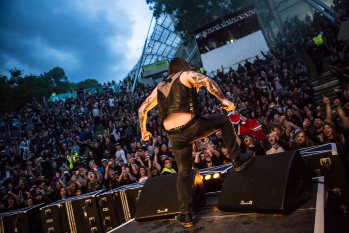 Kvelertak @ Rockavaria, picture 7, photographed by Dorien Goetschalckx - FrontView Magazine