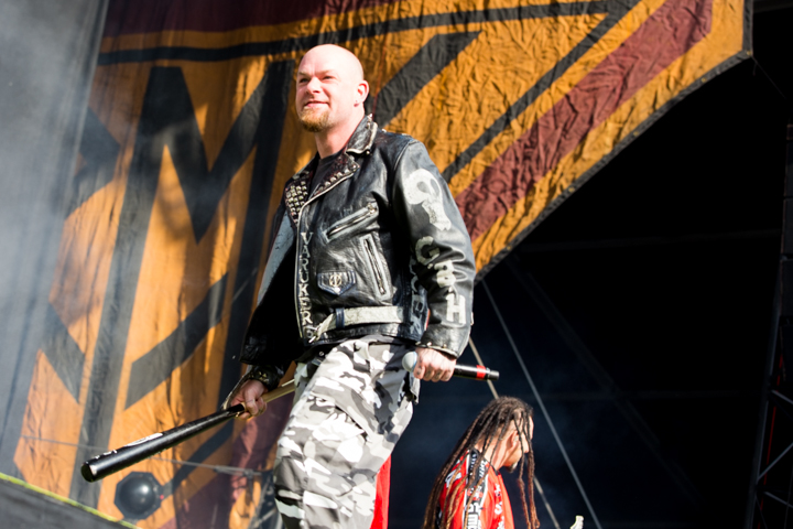 Five Finger Death Punch @ Rockavaria, picture 2, photographed by Dorien Goetschalckx - FrontView Magazine